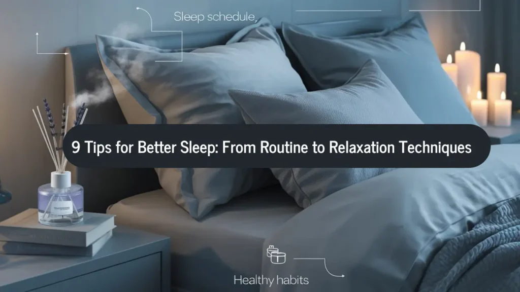 Top 9 Tips for Better Sleep: Proven Strategies for a Good Night’s Rest