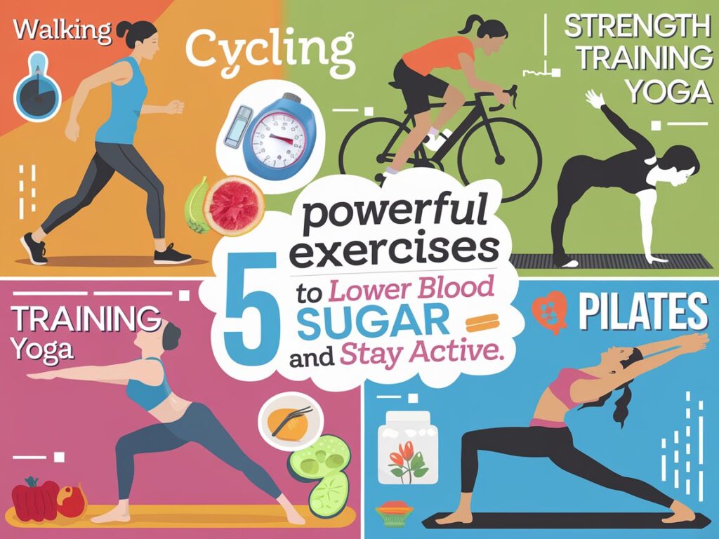 5 Powerful Exercises to Lower Blood Sugar and Stay Active