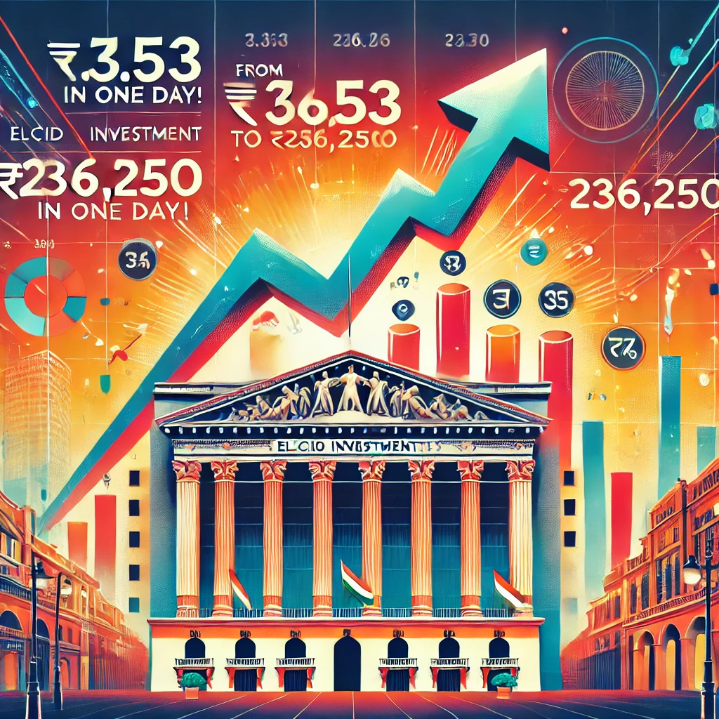 Elcid Investment Share Price Jumps to ₹236,250