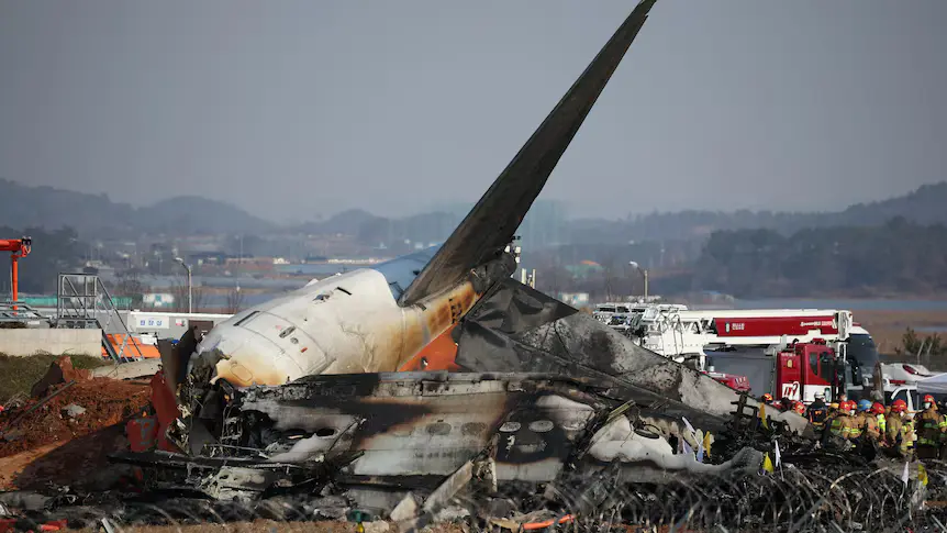 South Korea Plane Crash: Jeju Air Flight Disaster Claims 179 Lives, Two Survivors Found